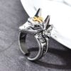 Anubis Stainless Steel Personal Defense Ring - Image 3