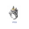 Anubis Stainless Steel Personal Defense Ring - Image 9