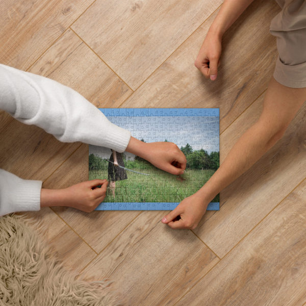 Samurai Woman Jigsaw Puzzle